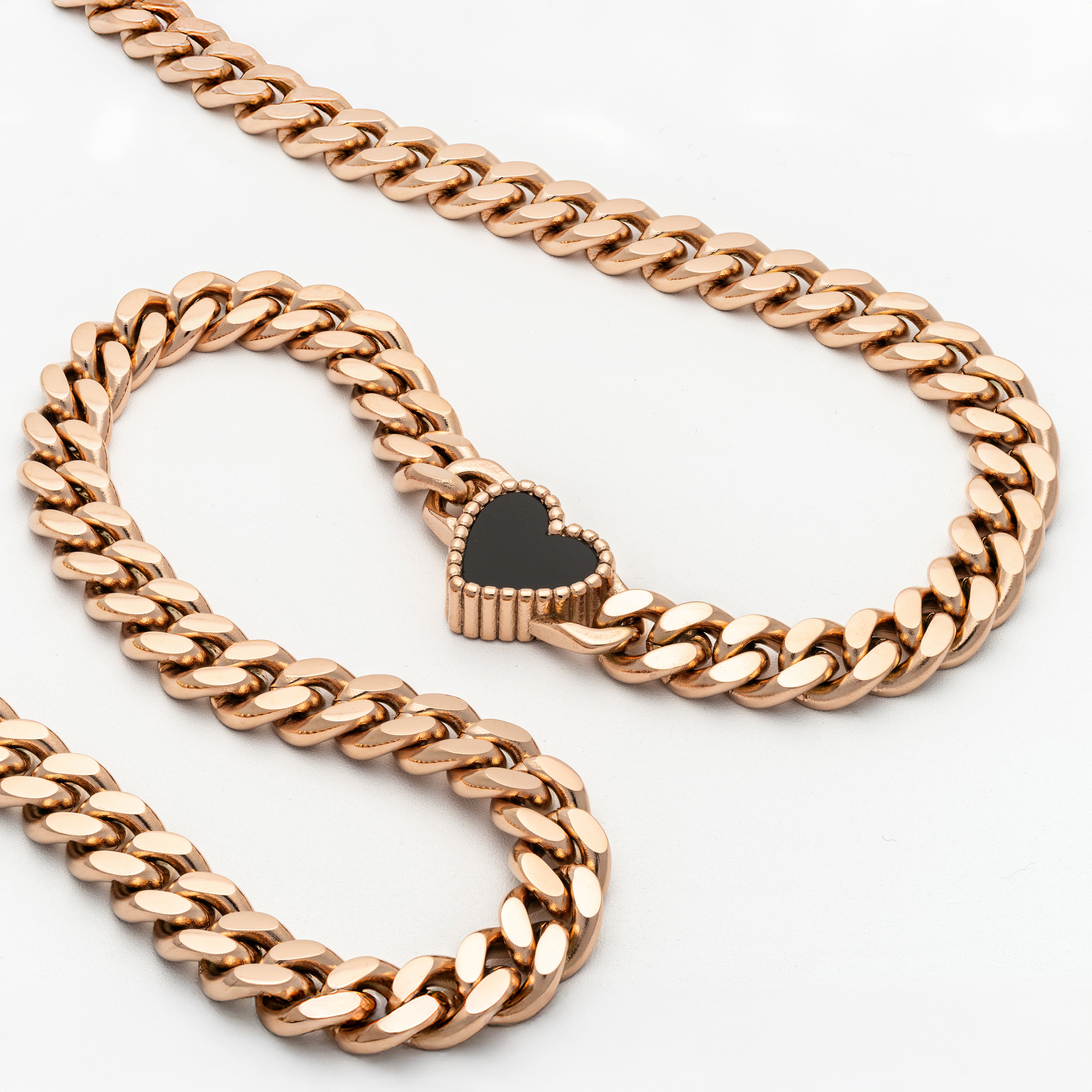 Bella heart - Rose Gold