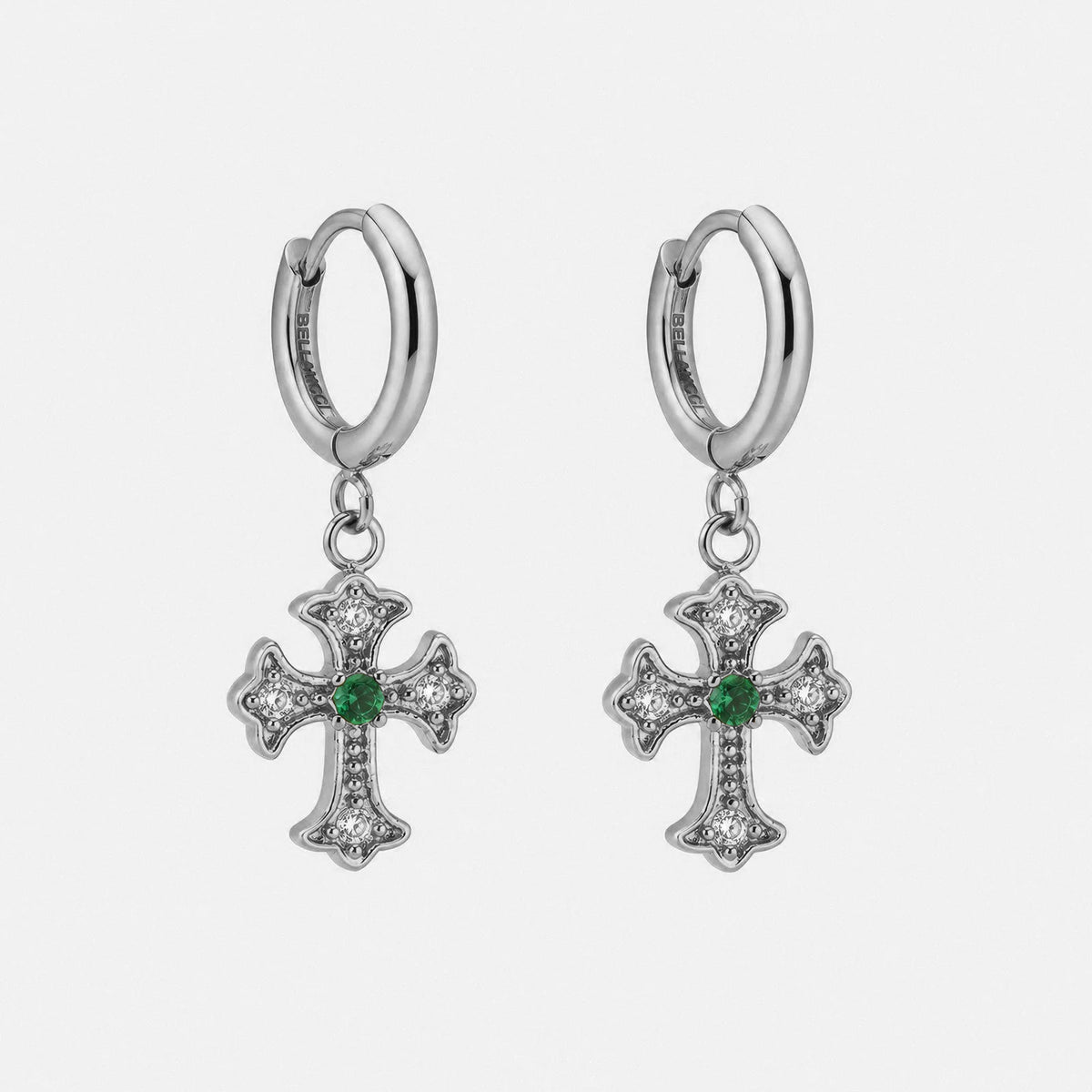 Faith earrings - emerald