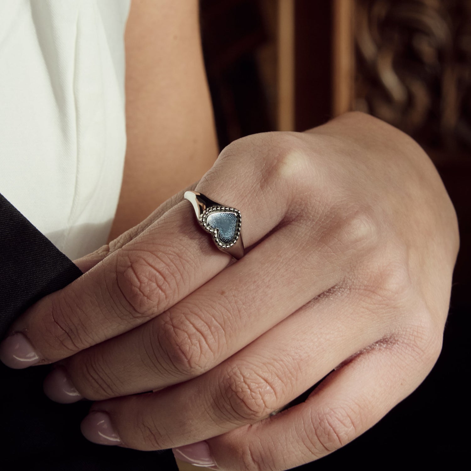 Heart Signet - Silver
