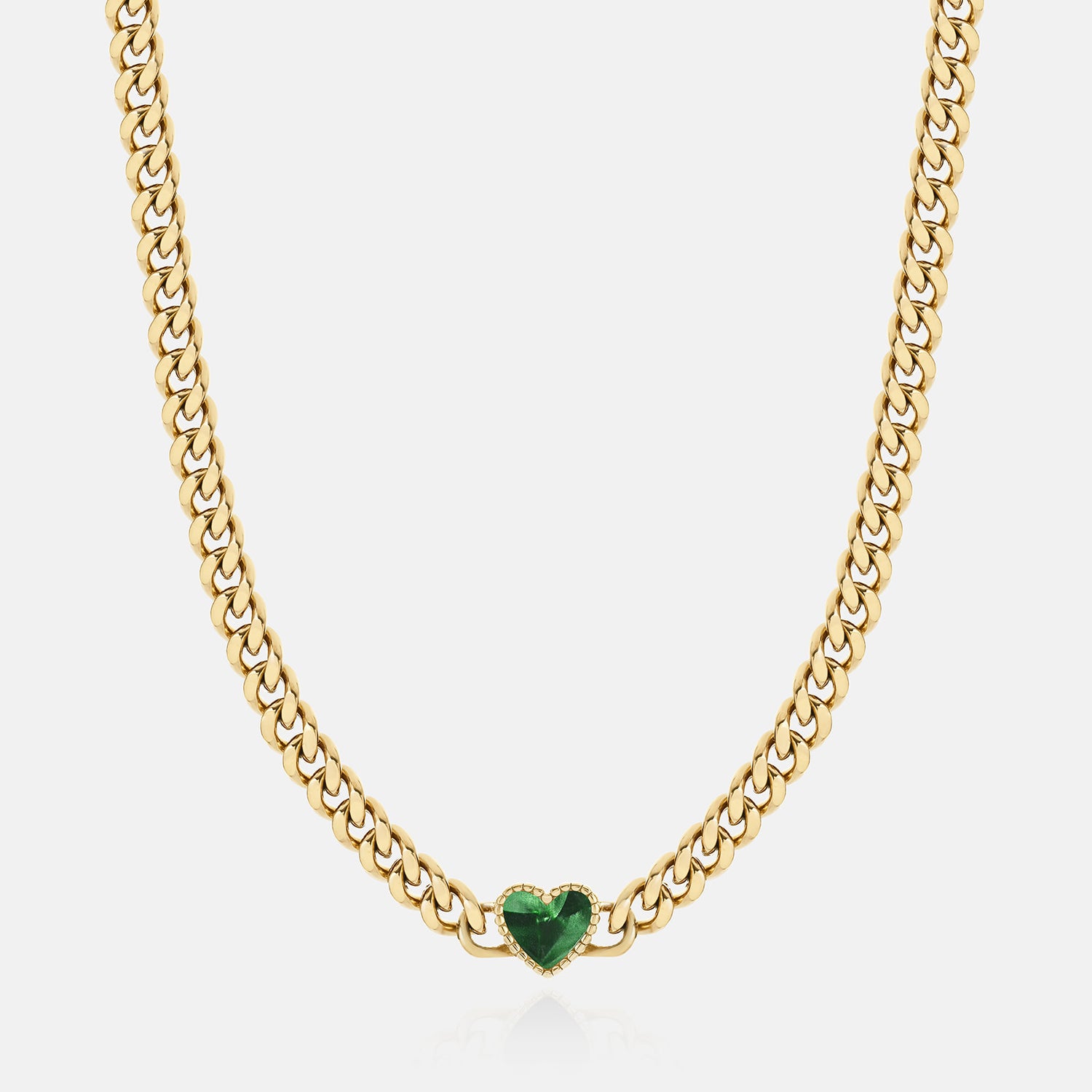 Heart -Emerald Marble