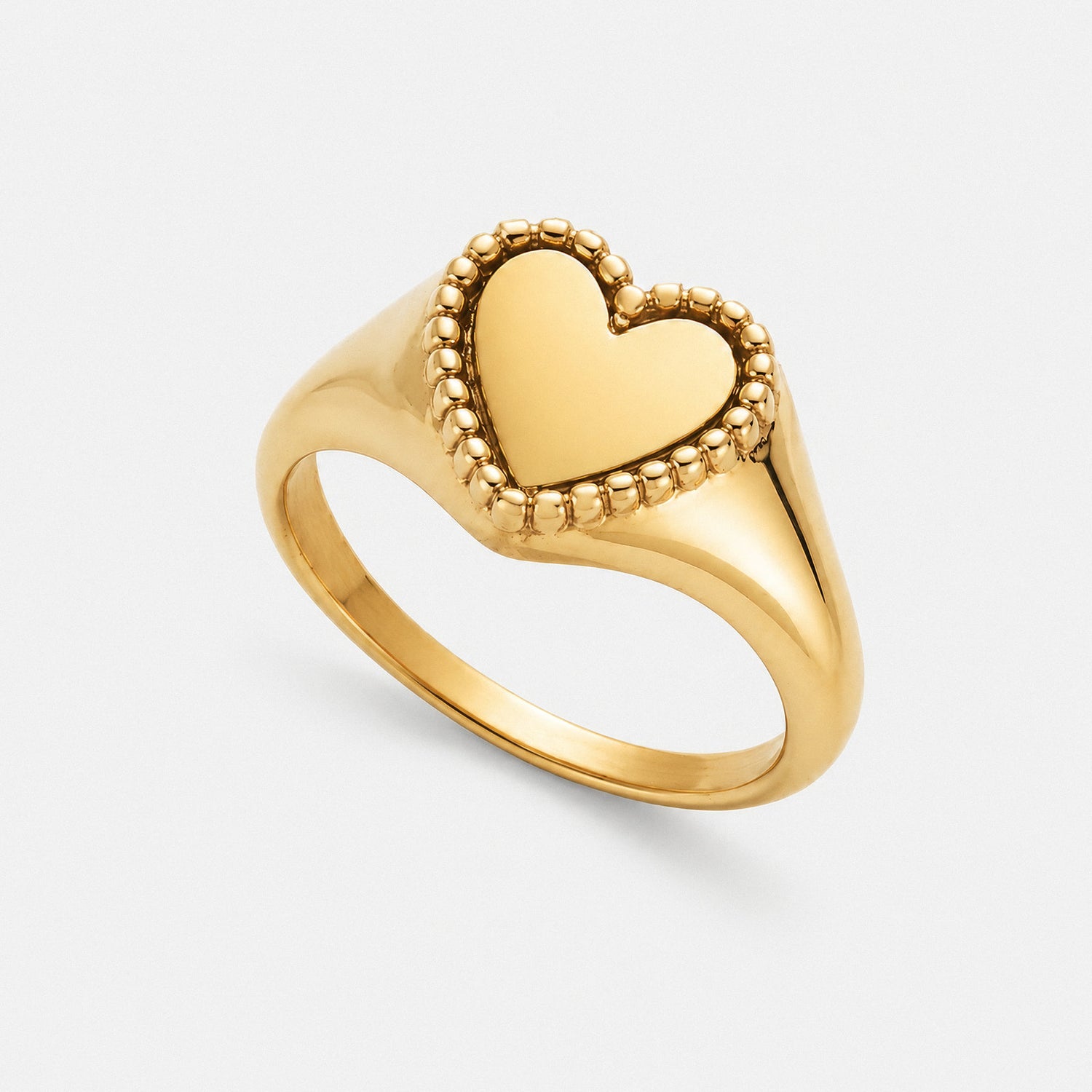 Heart Signet - Gold