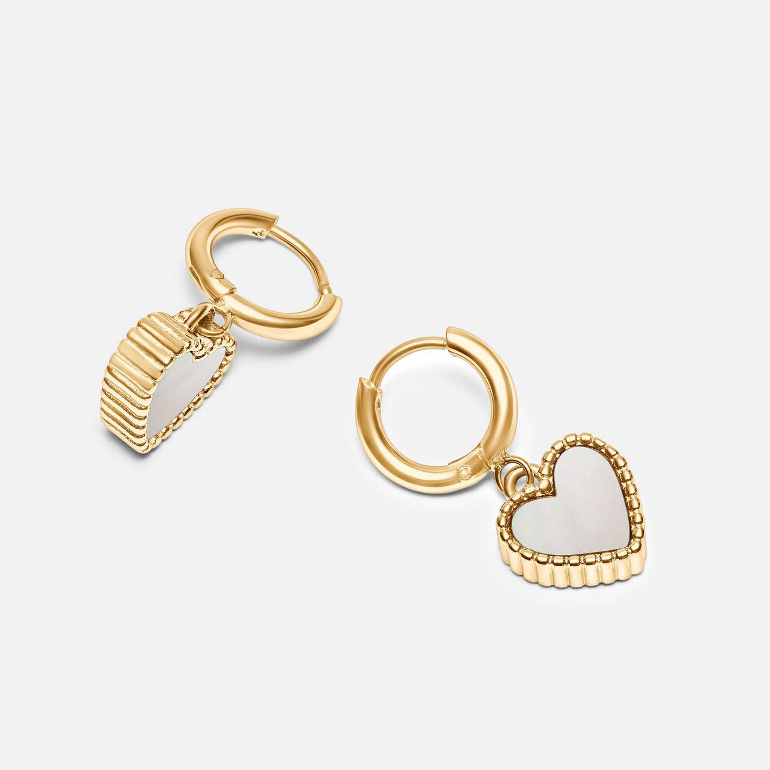 Heart Motif Earrings