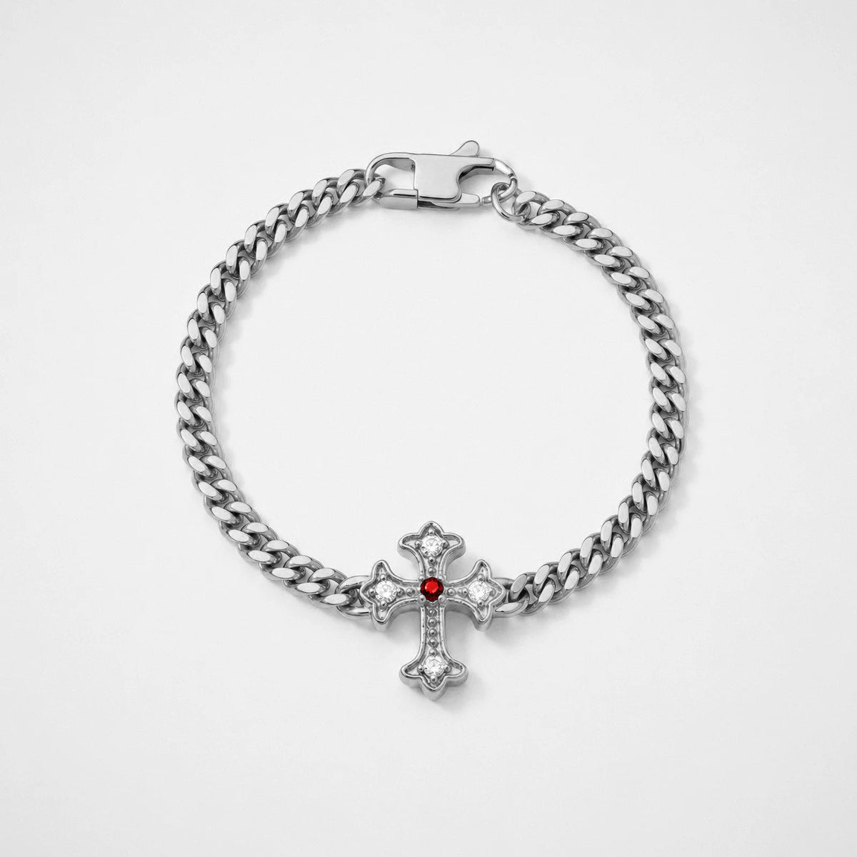 Faith bracelet - ruby