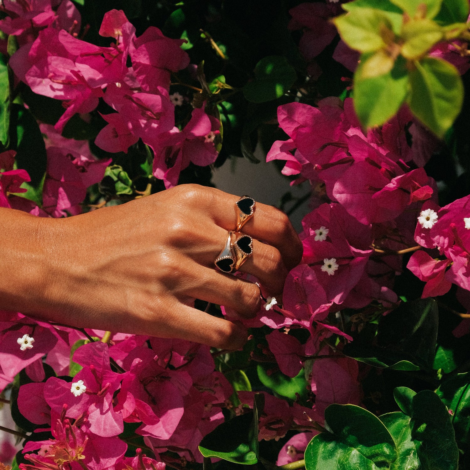 Heart Signet - rose gold