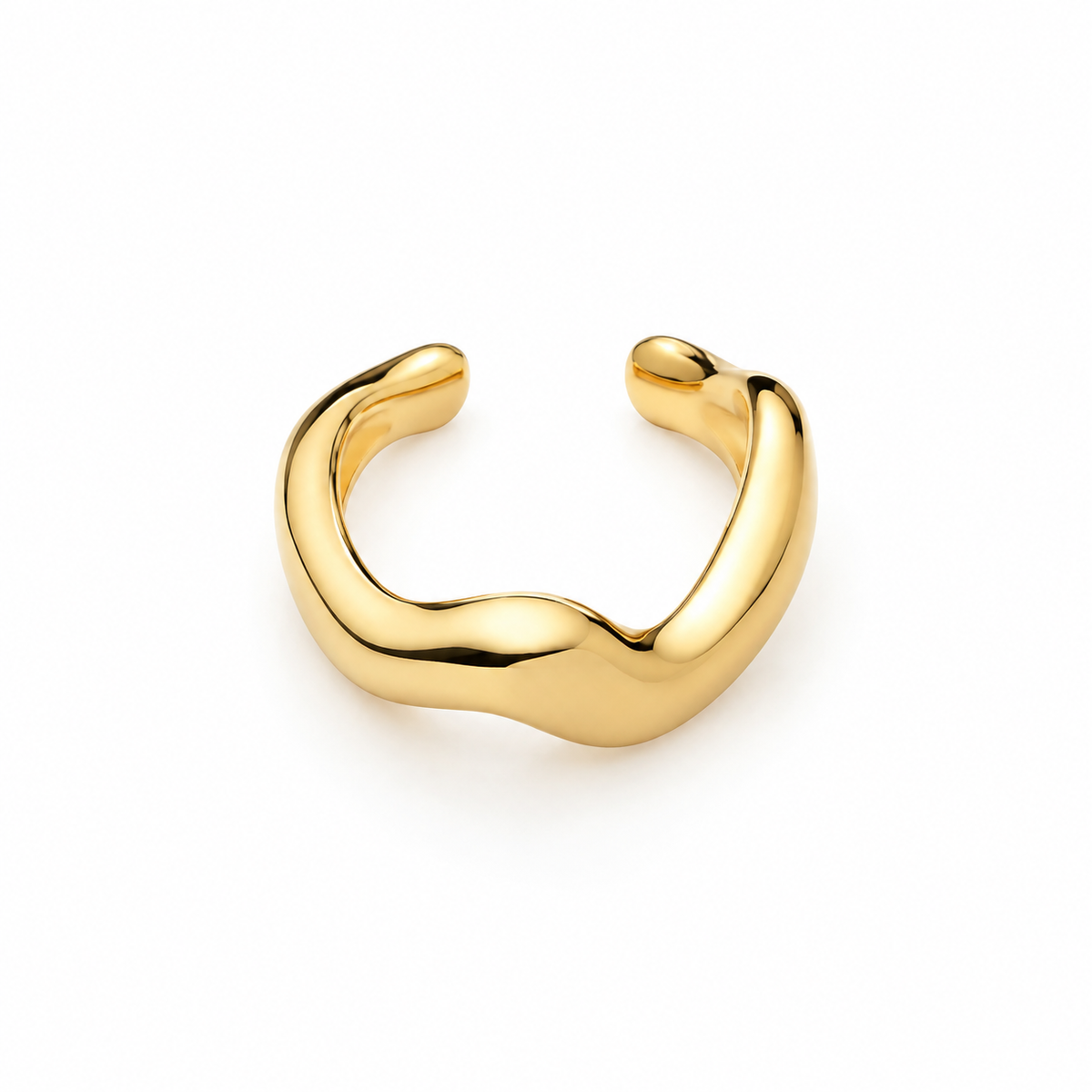 Molten Cuff Earrings