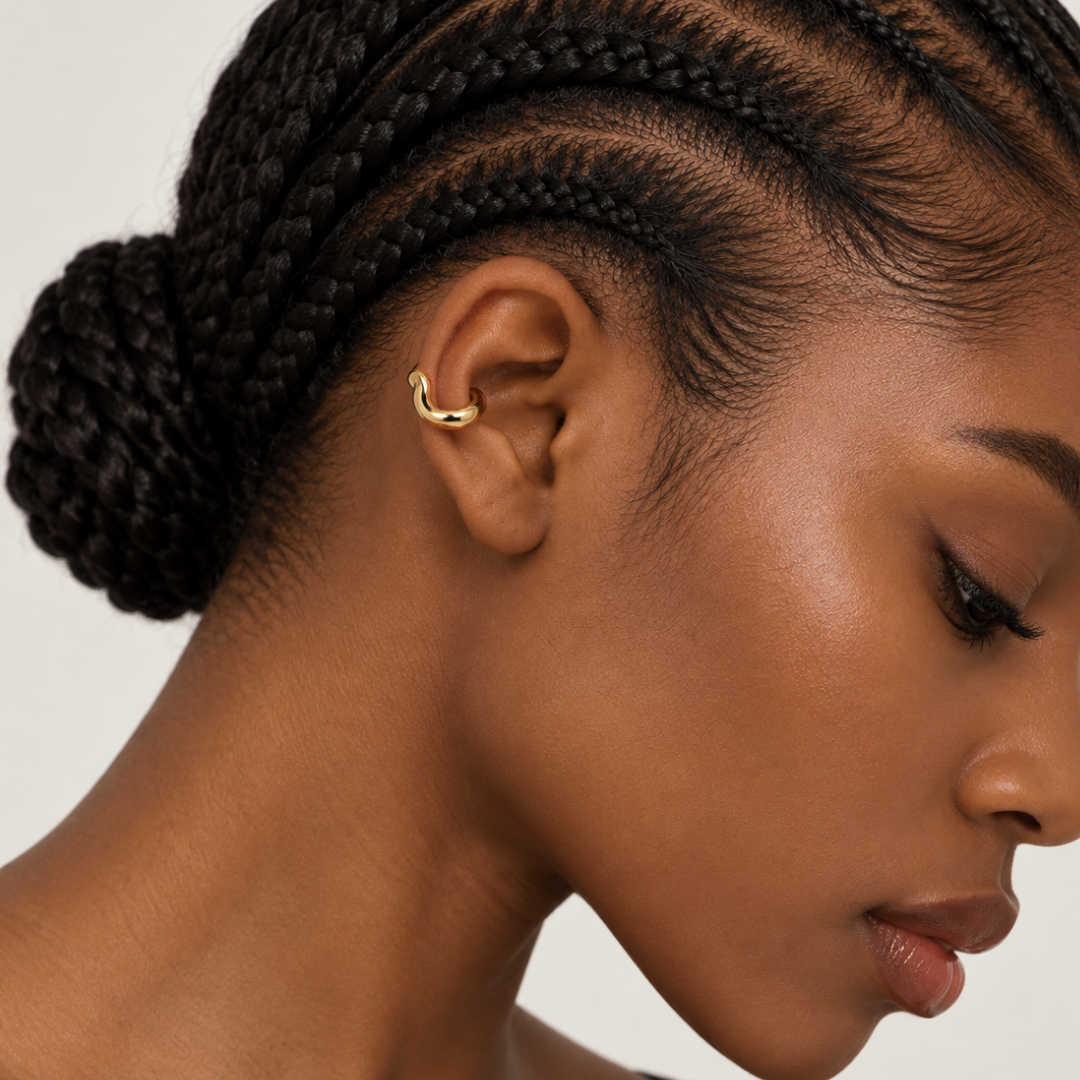 Molten Cuff Earrings