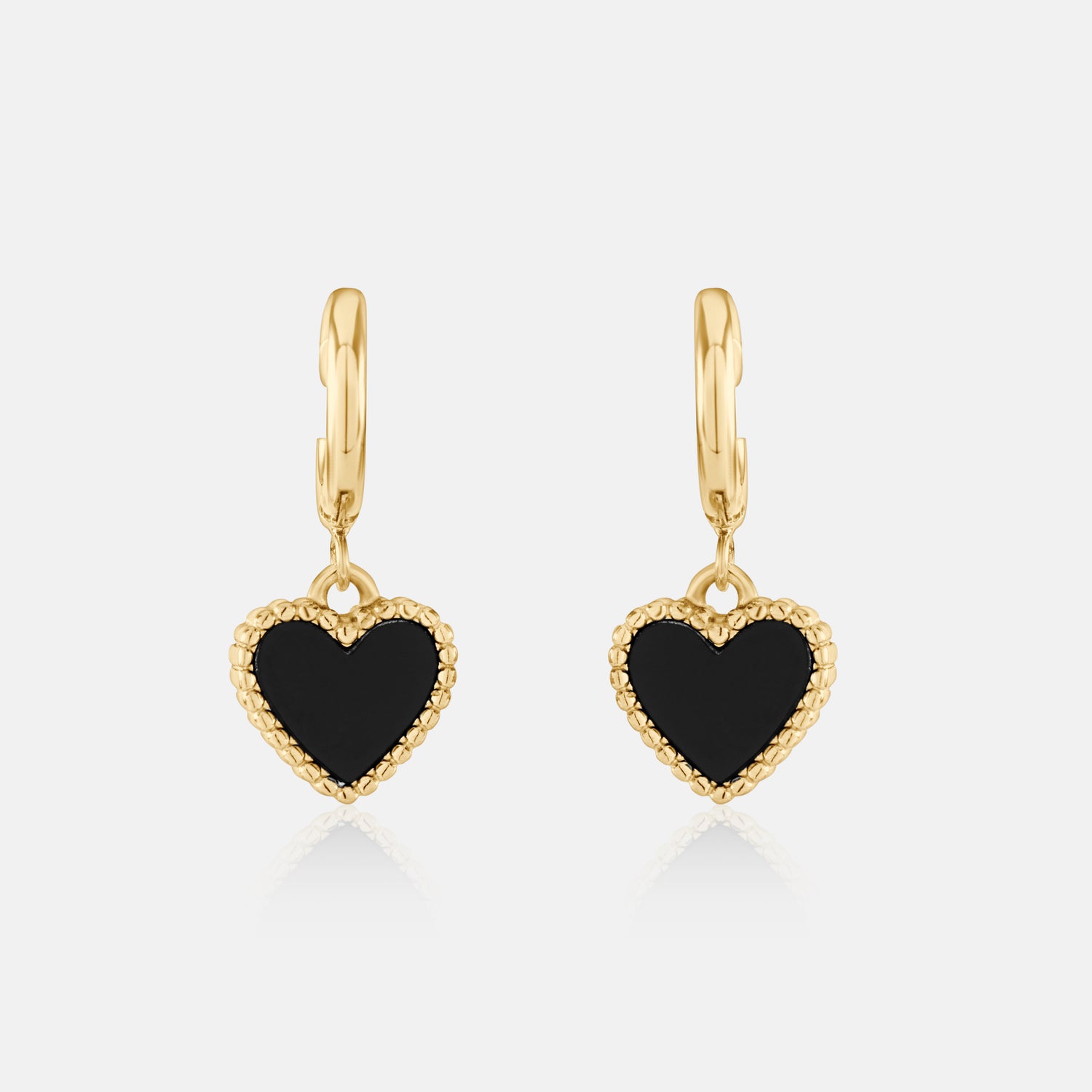 Heart Motif Earrings