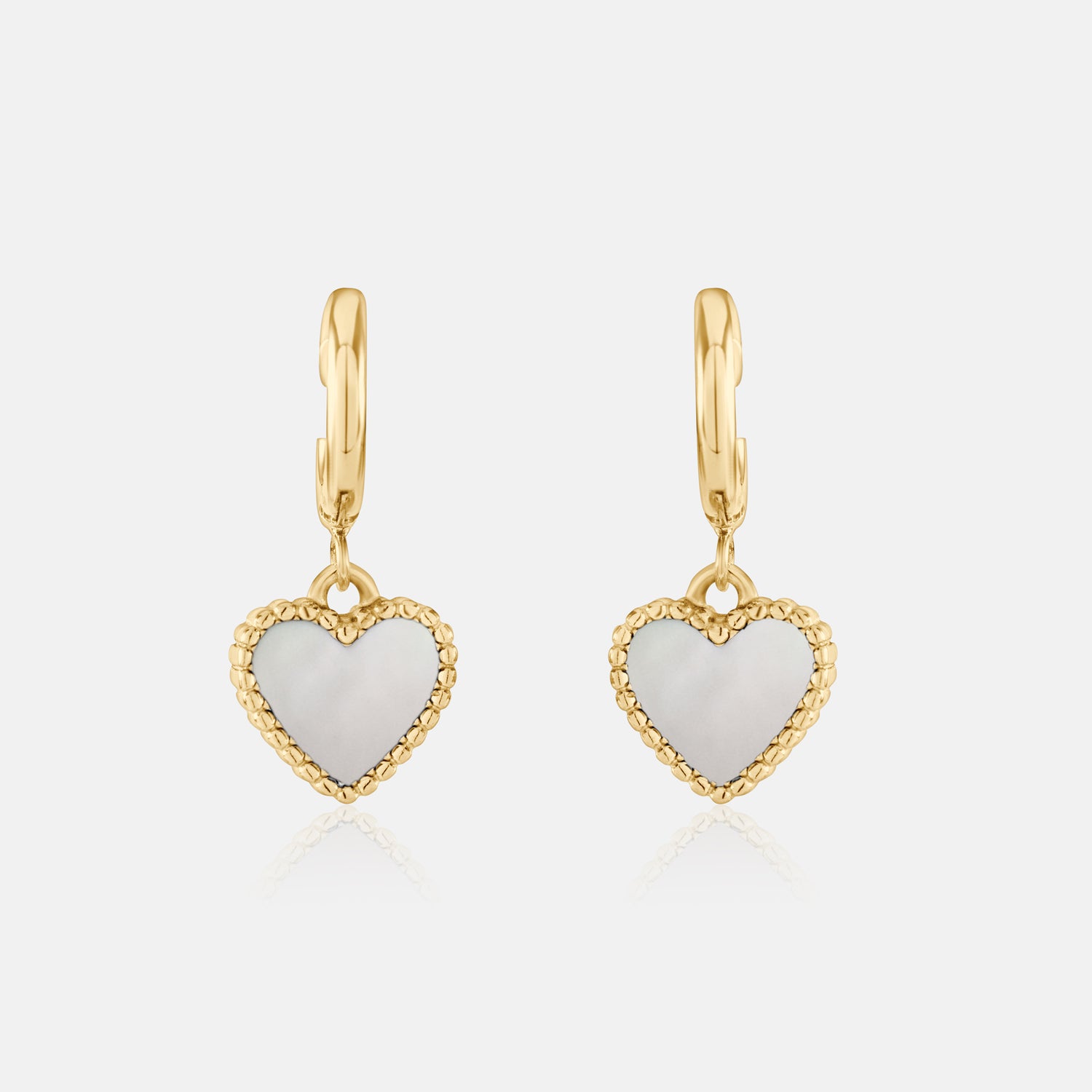 Heart Motif Earrings