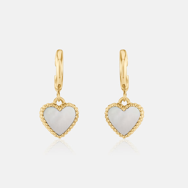 Heart Motif Earrings