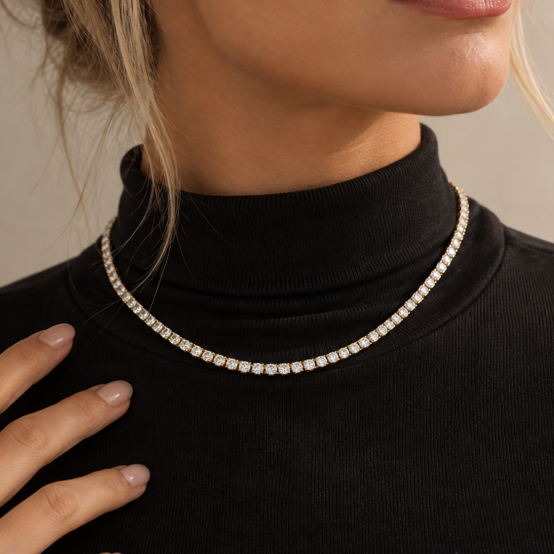 Estelle Tennis Necklace